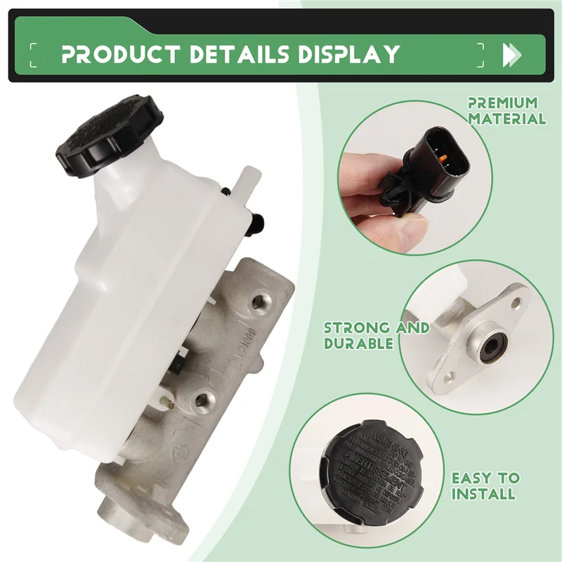 

A90Q-591004A100 Car Brake Master Cylinder With Reservoir For Hyundai H1 1998-2007 59100-4A100