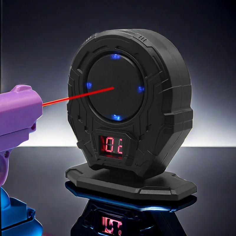 2024 NEW Children's gifts mini infrared Dart Target Laser Training Target Induction Laser Target Auto-Scoring Target Sound Light