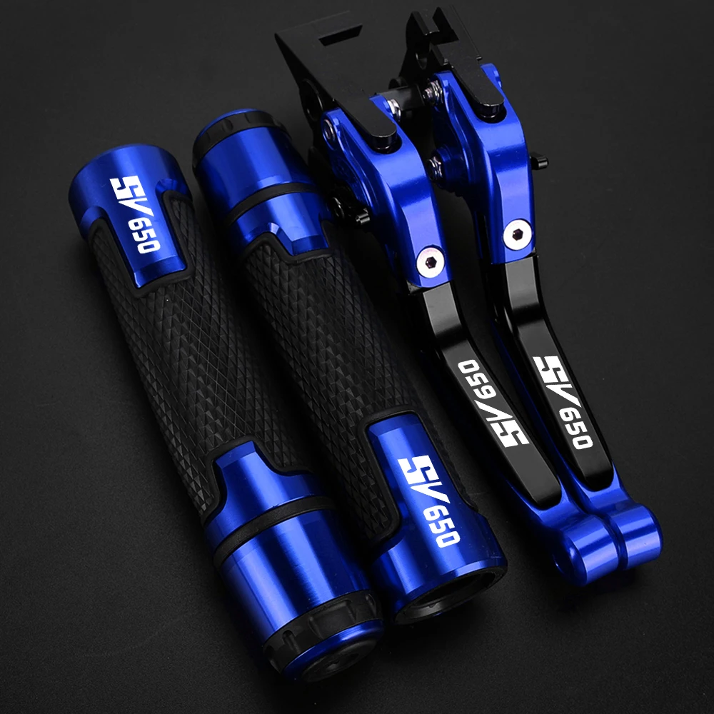 

Motorcycle Accessories Brake Clutch Lever Handlebar Hand Grips For SUZUKI SV650/X SV 650 2016-2018 2019 2020 2021 2022 2023 2024