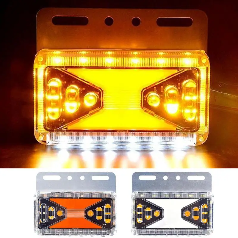 For  Trailer Truck Side Lights High Bright Truck Side Lights Car Accessories Waterproof Super Bright Car Ground Lights For Car