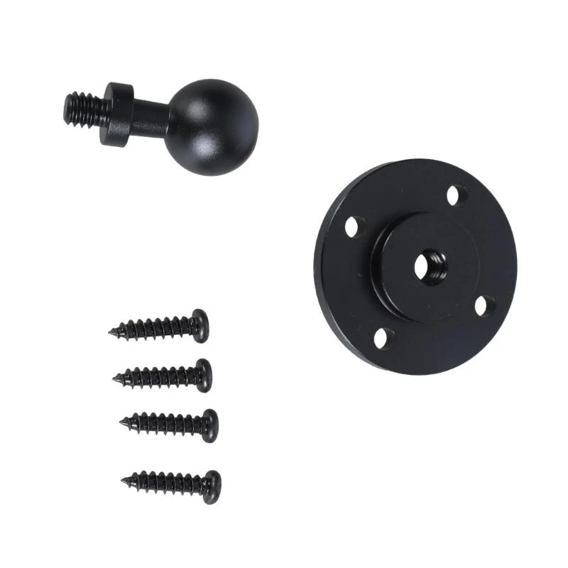 Шаровая головка адаптер кронштейны базовый шариковой монтарь головки с винтами 17 -мм шариковой головки до 1/4 -дюймового