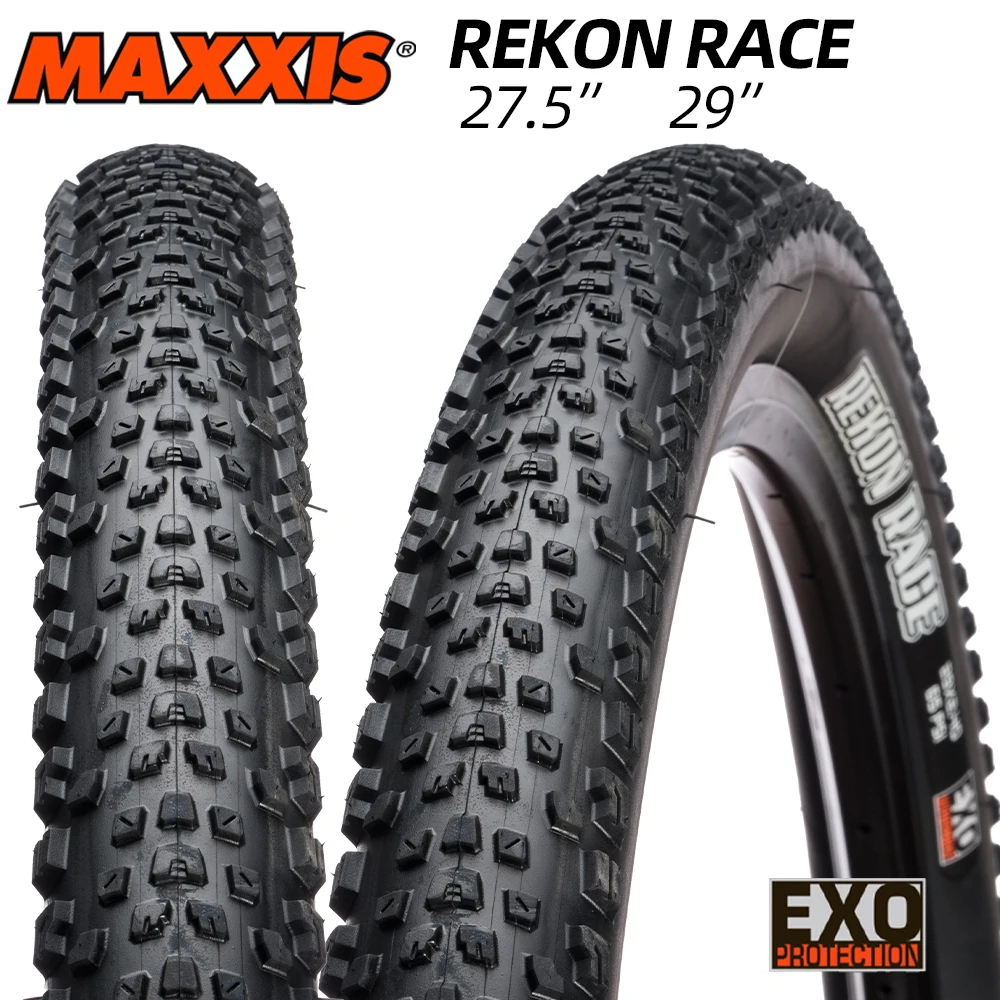 MAXXIS REKON RACE XC AM MOUNTAIN BICYCLE TIRE OF MTB BIKE TYRE WIRE BEAD EXO PROTECTION TANWALL 29X2.40 29x2.25 27.5x2.25