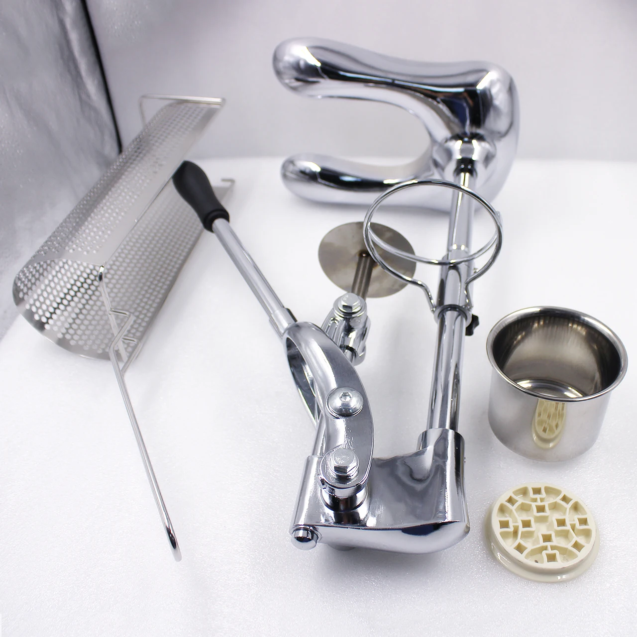 Super Long French Fries Makers Machines Stainless Steel Longest Footlong Mashed Potatoes Fried Chips Extruders Ricers Device