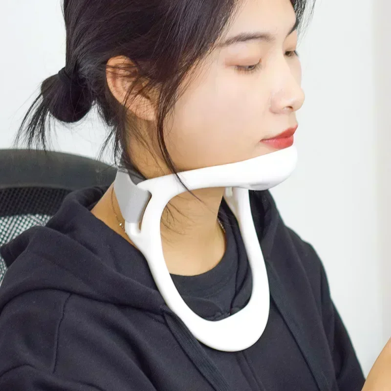 Picture 5: Neck Stretcher Posture Corrector Neck Brace Support Improve Pain Caused Girth Adjustable Correct Effectively Stretcher