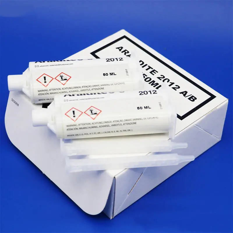 أرالديت 2012 50 مل من مكونات الأجزاء المكونة من مجموعة متنوعة من المواد