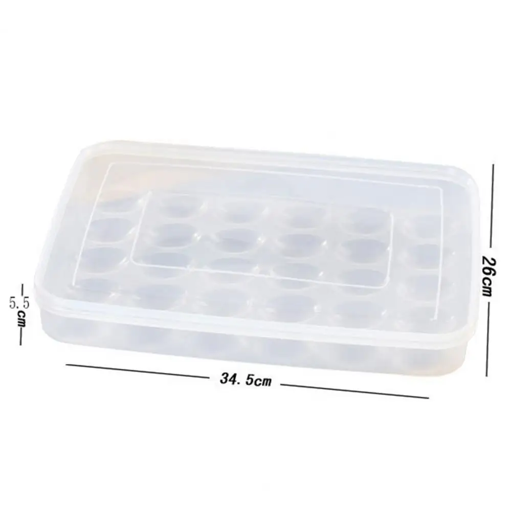 30 Grids Plastic Egg Storage Containers Box Refrigerator Organizer Drawer Egg Fresh-keeping Case Holder Tray Kitchen Accessories