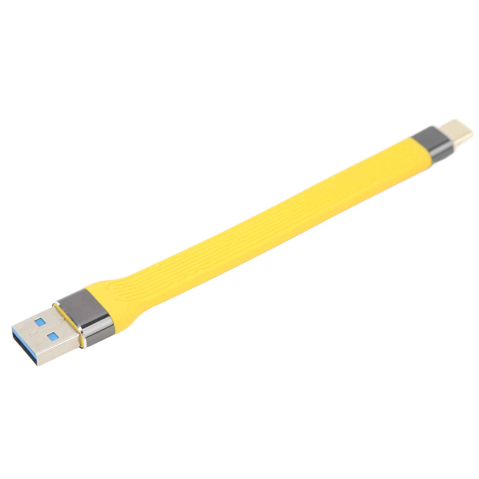 

Data Cable 13.8cm Length 10Gbps Soft Flexible USB Male To Type C Male Cable 5A Current 2 In 1 FPC for Travel