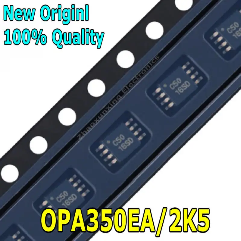 

5 ~ 10 шт. новый набор микросхем OPA350EA/2K5 C50 OPA350EA MSOP-8