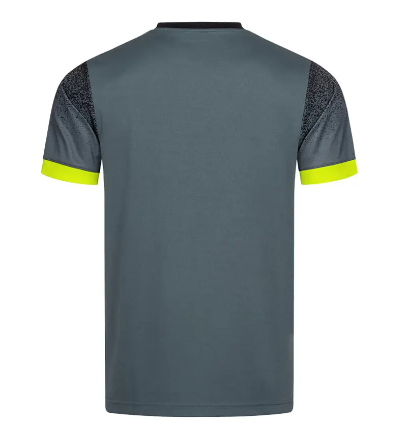 Maillot de tennis de table à col rond pour hommes et femmes, authentique, séchage rapide, t-shirt de sport, respirant, manches courtes, chemise de ping-pong, WhatsApp IC