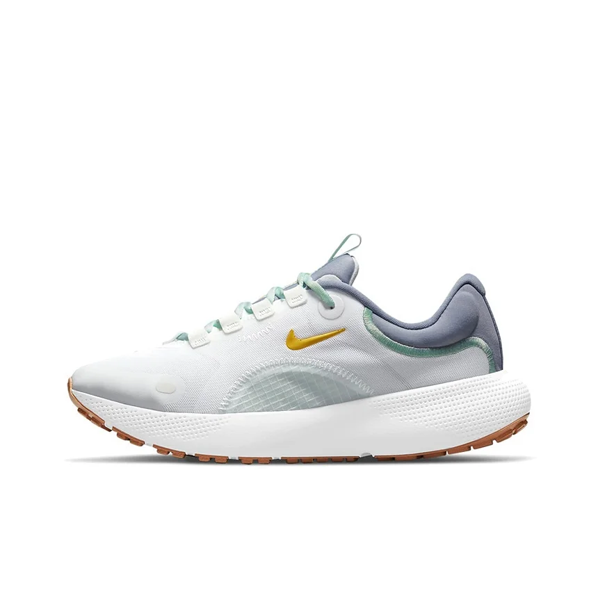 Nike React Escape Run 1 Comfortable Round Toe Fabric Cushioning Slip Resistant Abrasion Resistant Breathable CV3817-104