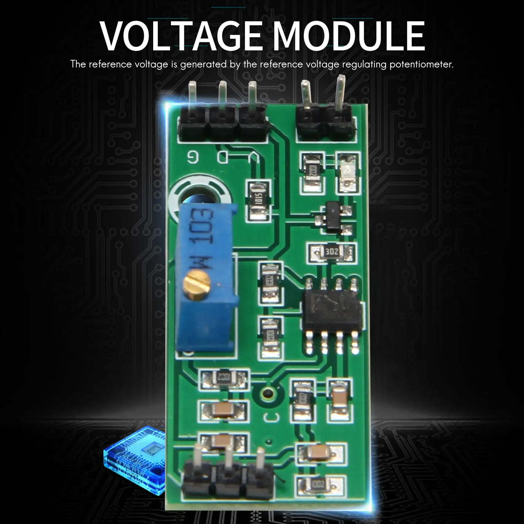 3 uds LM393 3,5-24V módulo comparador de voltaje con indicador LED salida de alto nivel comparador analógico ControlJAS