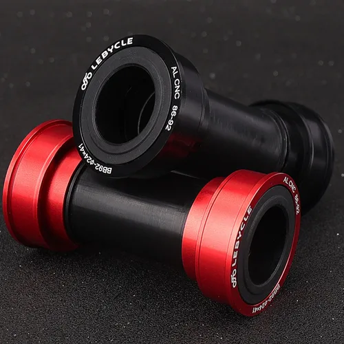 Imagen 2 del producto Soporte inferior para bicicleta de montaña y carretera, BB a presión, 86-92mm, eje de bicicleta, rodamiento de cerámica, bielas, eje Central para Shimano/Sram/GXP