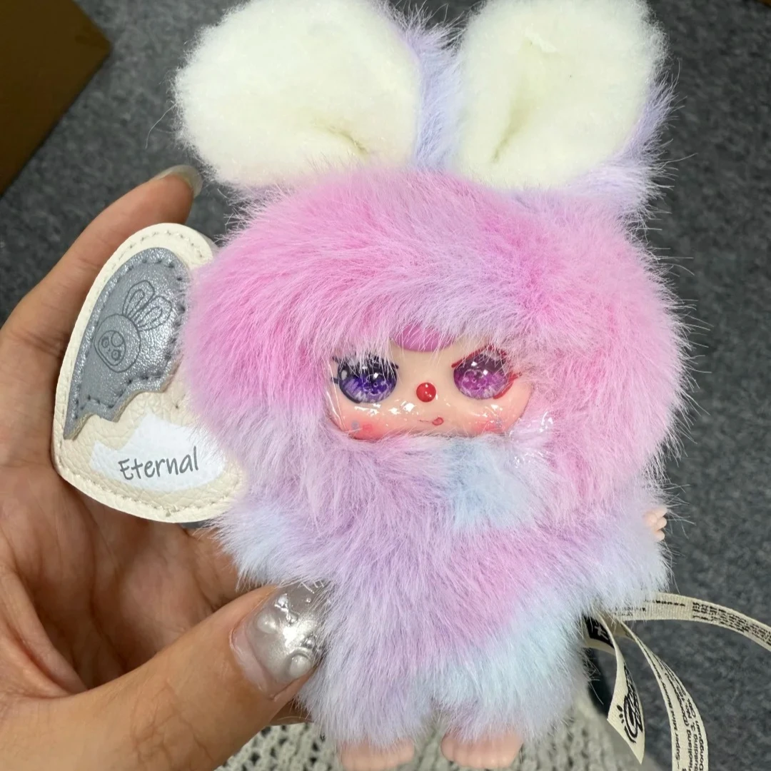 Baby Three Super Mini Rabbit Series Blind Box Cute Anime Figure Surprise Bag Mystery Box Plush Pendant Vinyl Doll Toy Girl Gift