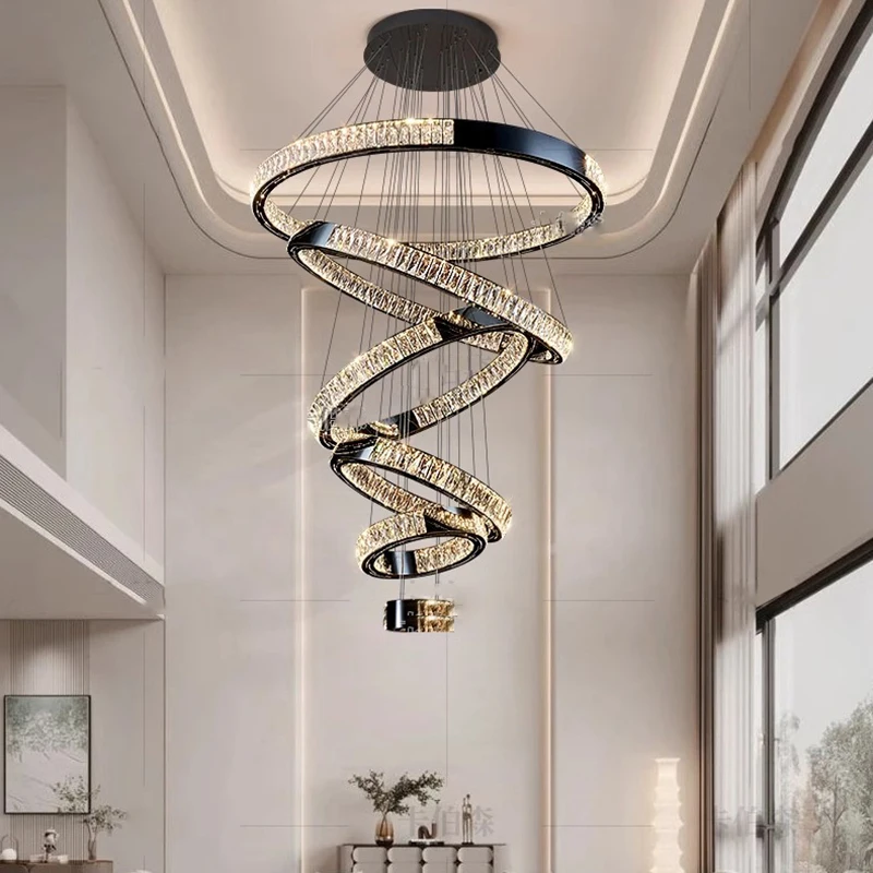 Modern crystal chandeliers indoor lighting Ceiling lamp hanging lights led chandeliers for the living room indoor lighting