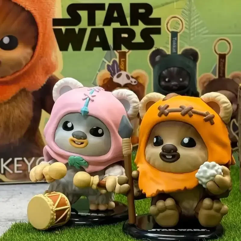 

Hot Toys Original Star Wars Ewok Cosbi Blind Box Cute Mini Doll Trendy Play Collectibles Figure Dolls Surprise Birthday Gift