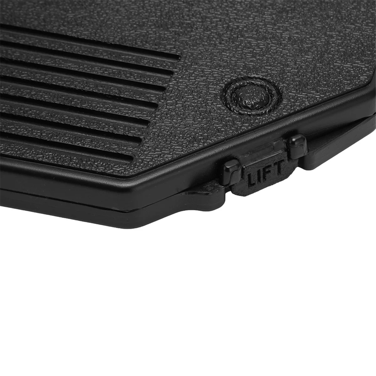 

ABEP-Empty Take Up Reels Storage Box Full Protection Open Reel Recording Tape Box Case Portable for 10 Inch Sound Tapes Black
