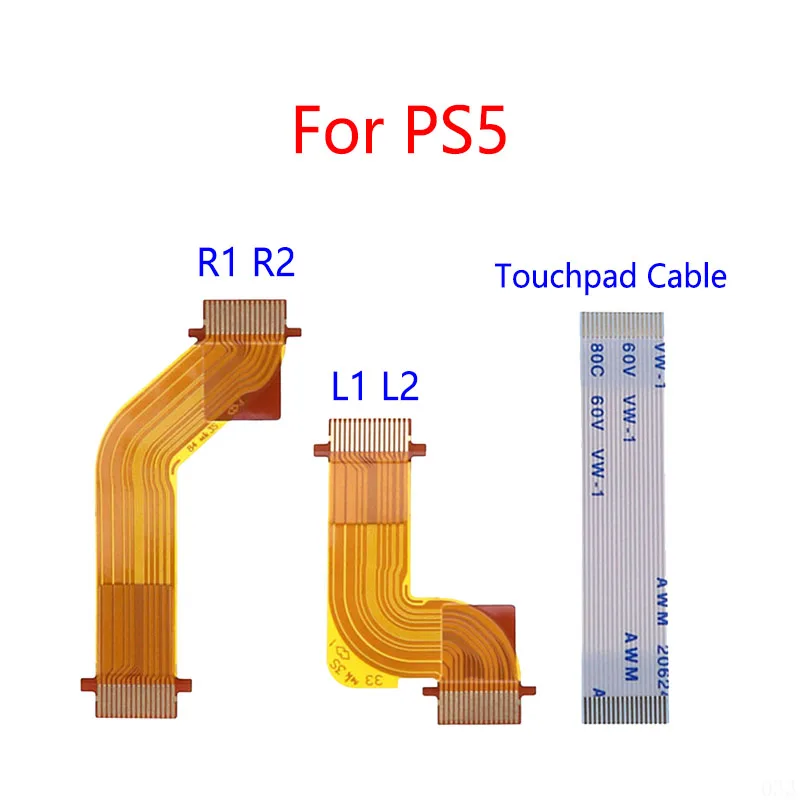 

For Playstation 5 Touch Board Cable 18Pin PCB Dual Sense Left Right Ribbon Cables PS5 Controller L2 R2 Button Key Cable