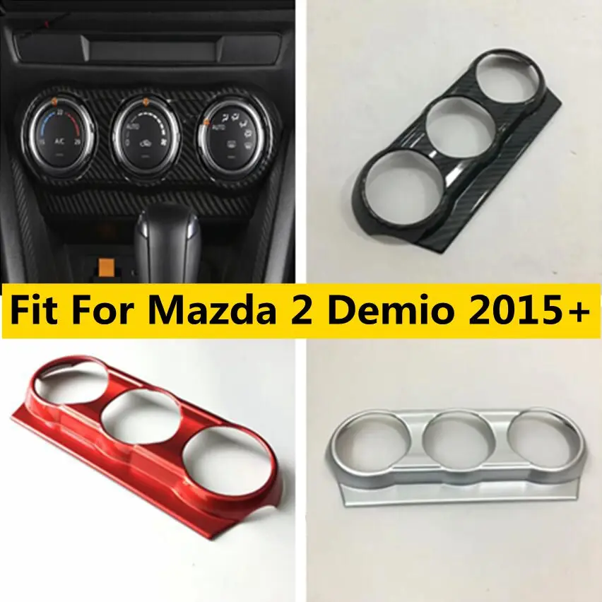 

Dashboard Middle Air Conditioning Outlet Vent Control Switch Button Frame Cover Trim For Mazda 2 Demio 2015 - 2023 Accessories