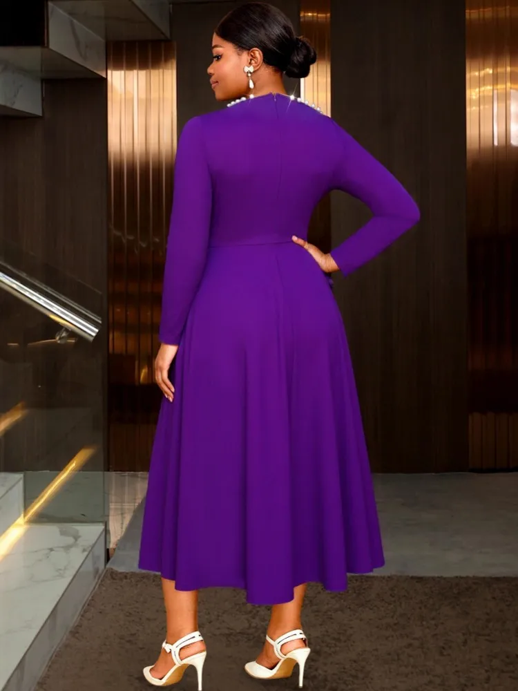 فساتين إفريقية للنساء أنيقة لحفلات الزفاف موضة إسلامية عبايات Dashiki رداء قفطان فستان طويل ماكسي تركي أفريقيا 2025 جديد