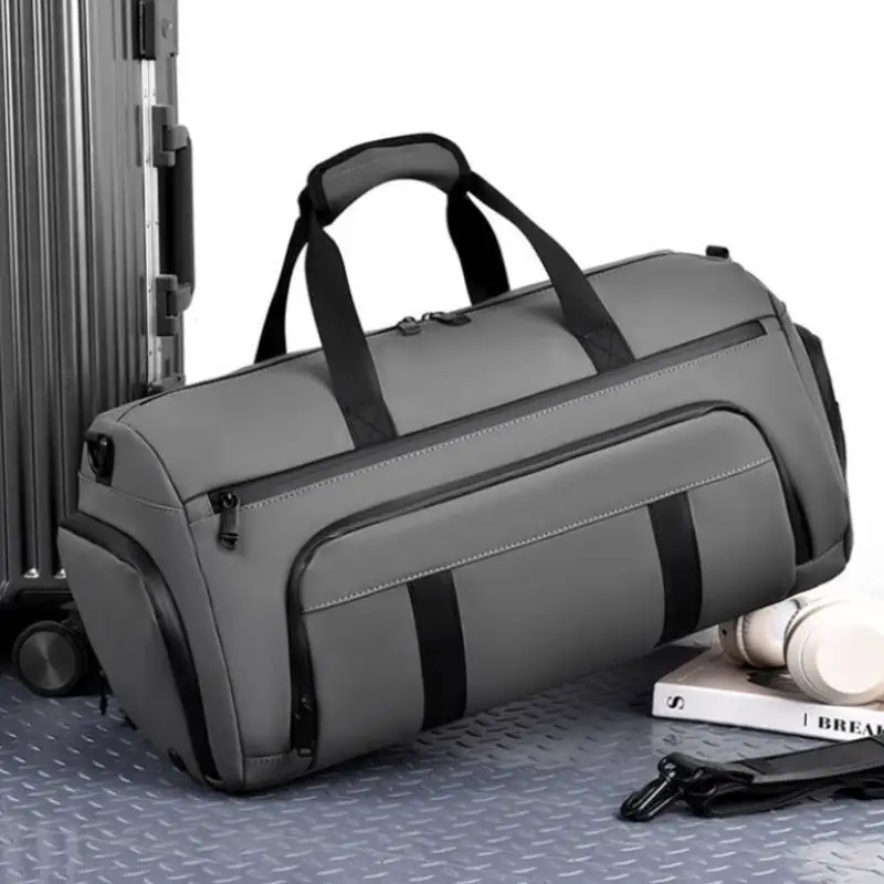 Gym Fitness Yoga Duffel Bag Travel Wet Dry Handbag Outdoor Camping Hiking Swimming Bag with Shoes Pack Weekend Luggage Satchel
