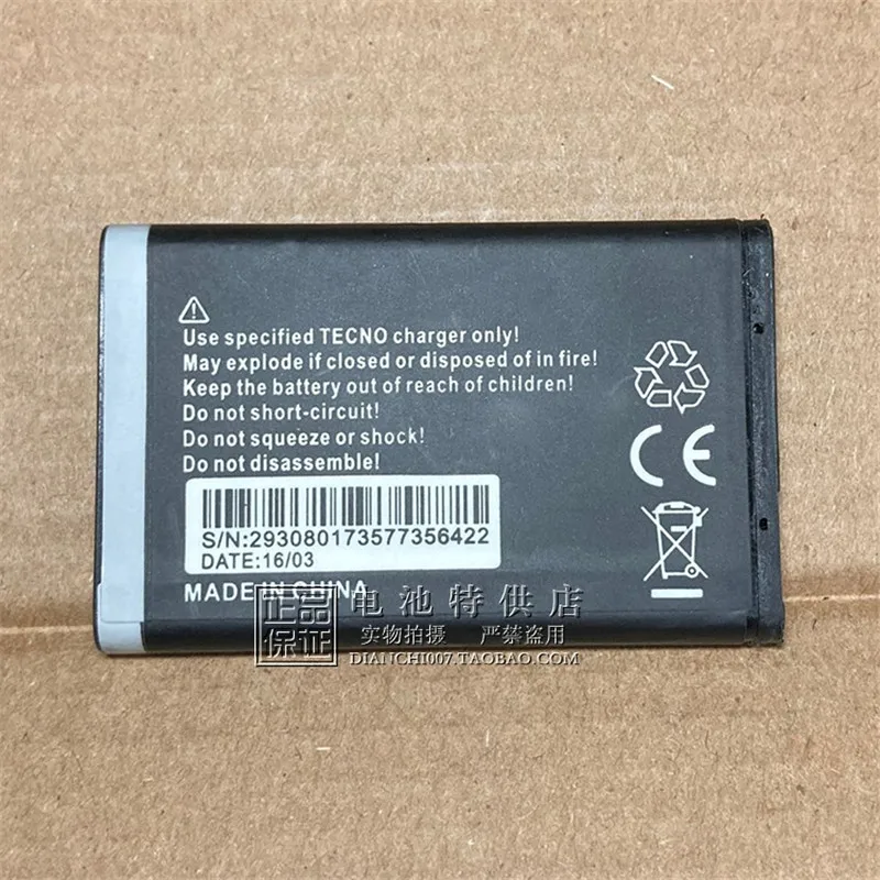 

In Stock new production date for TECNO BL-4C battery 1000mAh Tracking Number High capacity Long standby time