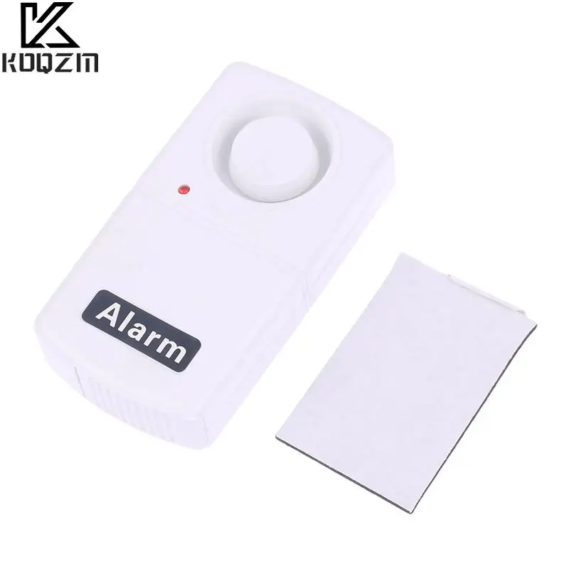 120db Door Window Vibration Shock Glass Break Alarm Siren LED Indicator Home Vibration Alarm Detector Anti-theft Alarm Sensor