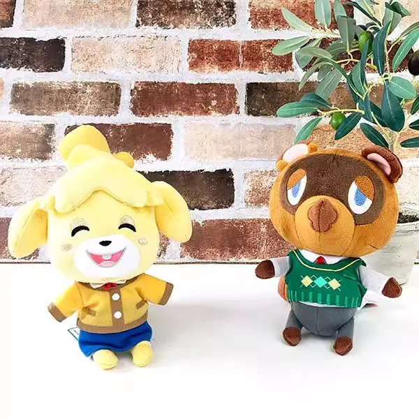 Japan Game Animal Crossing SANEI Tanukichi Shizue  plush Toys Soft Stuffed Doll Gift for a girl