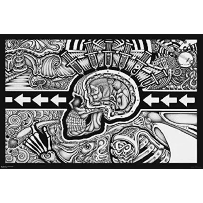 143 Home Decor The Conscious Existence by Chris Sheehan-Silk Art Poster Wall Art Home Decoration Gift