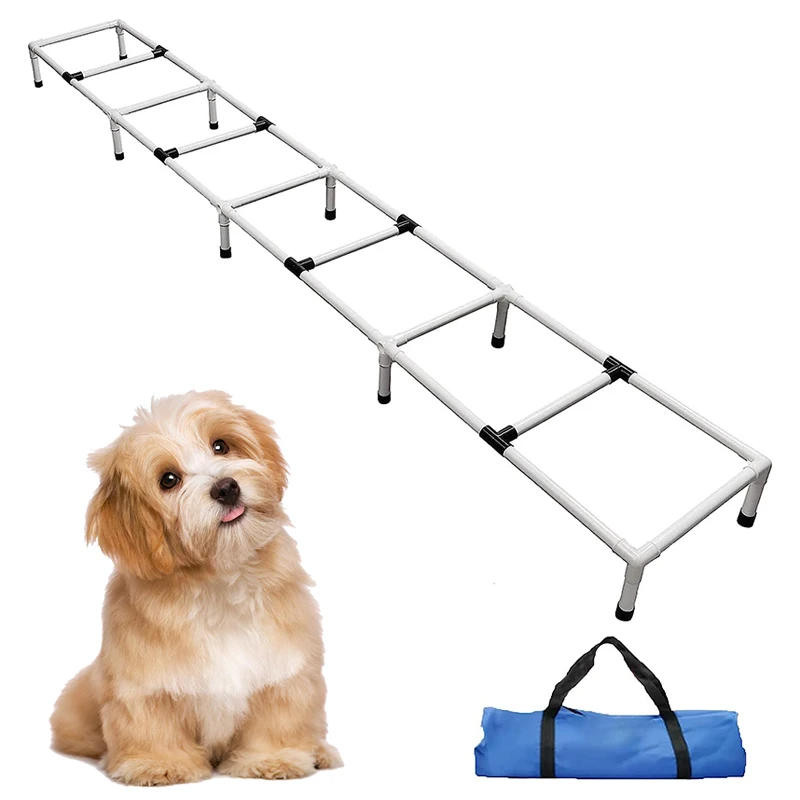 

Dog Workout Equipment Dog Obstacle Course Pet Outdoor Game Dogs Agility Training Ladder
