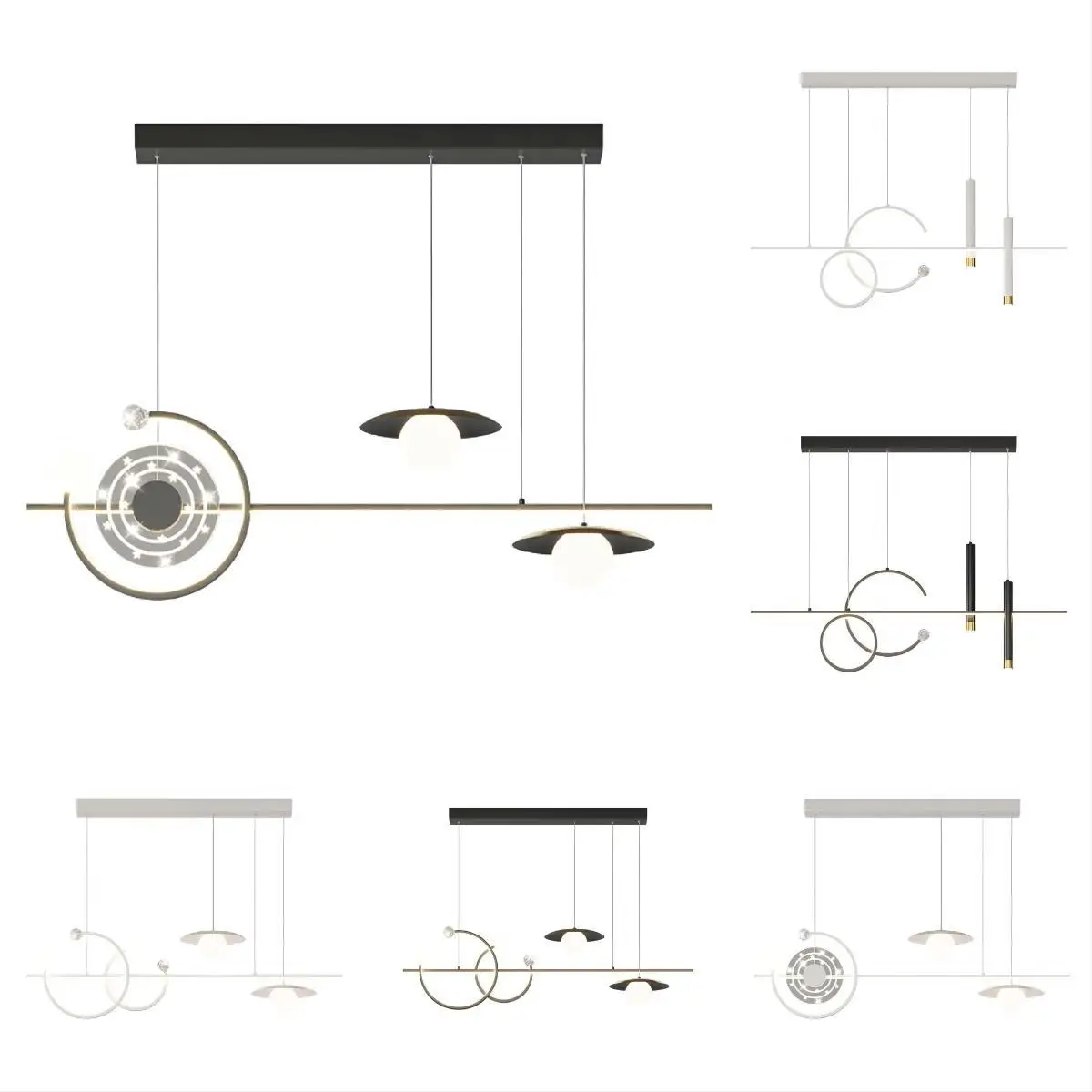 

Restaurant, chandelier, minimalist, new, modern, minimalist