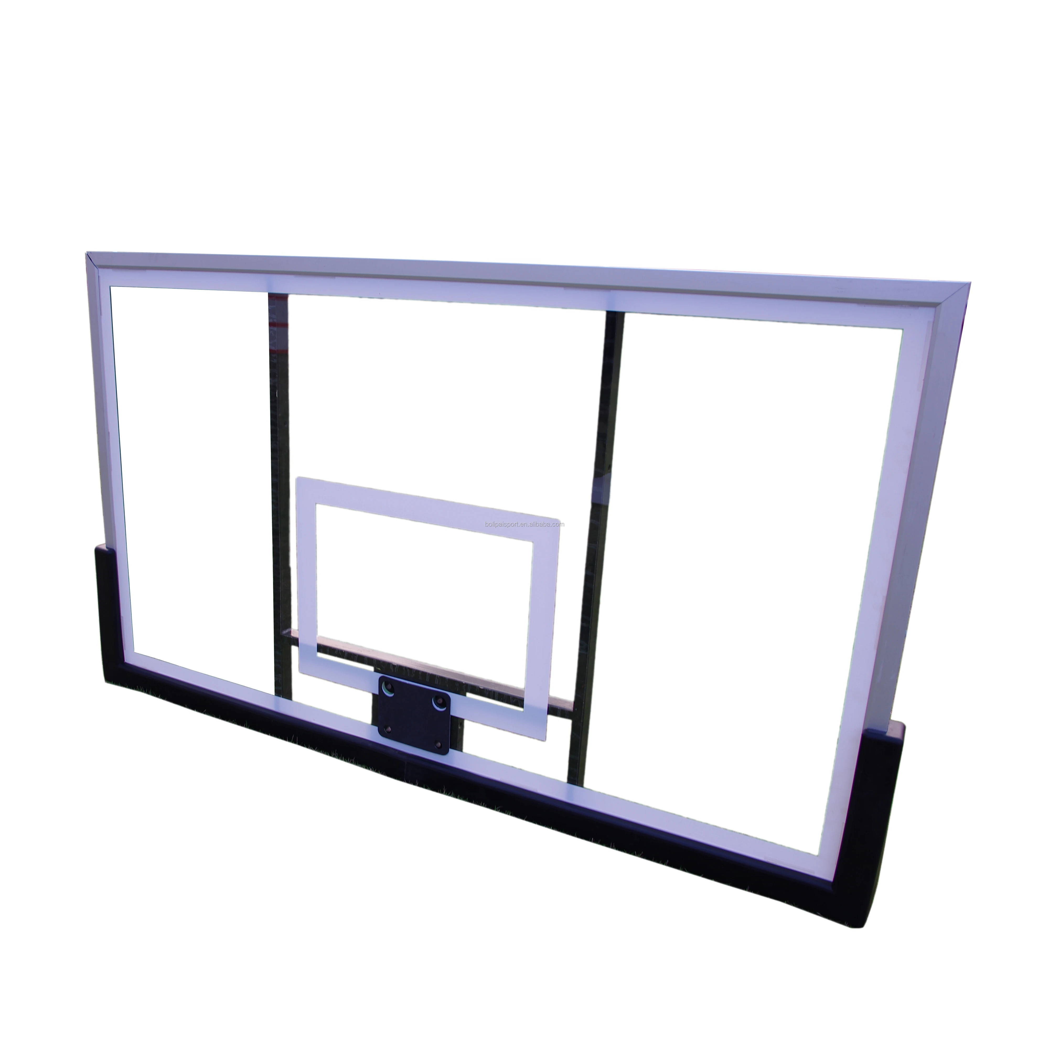 Custom 12mm Clear Tempered Glass Basketball Backboard Steel Frame Indoor-Outdoor Durable Gear