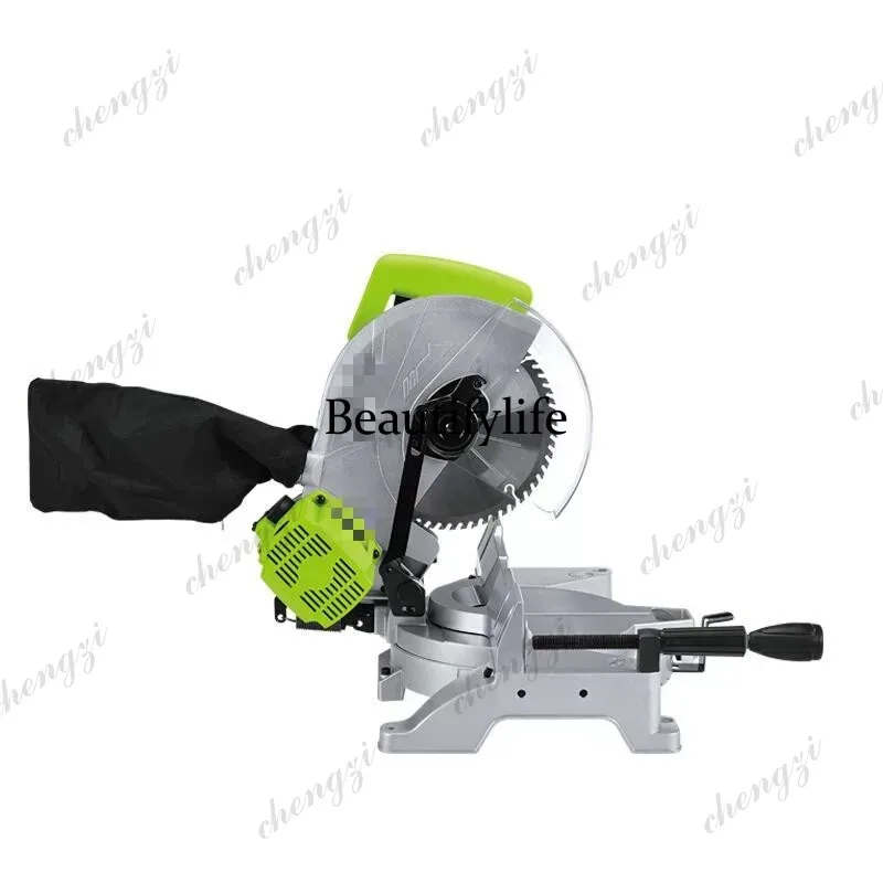 ASMT Portable Mini Aluminum Cutting Saw 10 Inch High Precision 45 Degree Miter Saw Portable For Aluminum Profile Wood Cutting