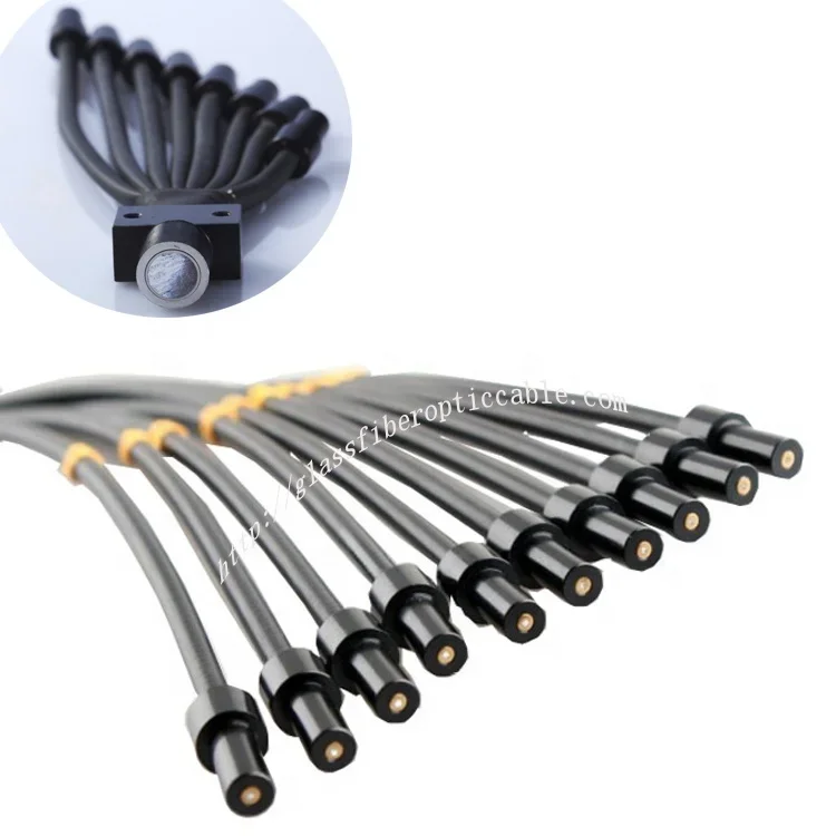 1mm 2mm 3mm 4mm Optical Fiber Bundle With individual fibers core 50um 70um in Better Transmission Performance
