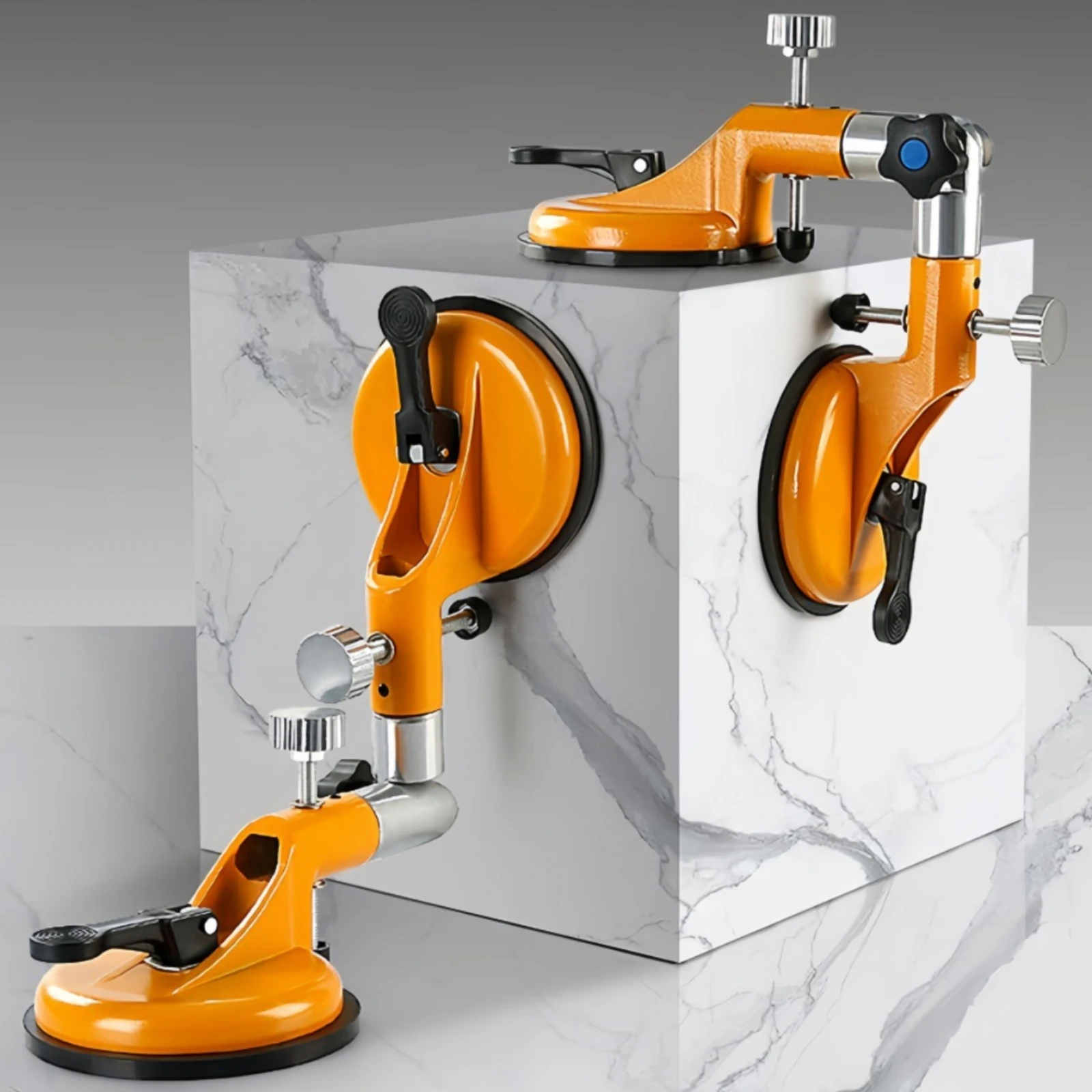 Suction Cup Clamp Adjustable Corner Clamp Alignment Jig Clamping Construction Tool for Glass Workers, 90 Degree Joint Work view 4