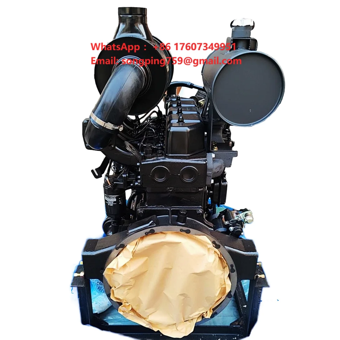 The ZH4105ZD 1500RPM 55KW 75HP Four-cylinder Four-stroke diesel Engine Is Used for Power Generation