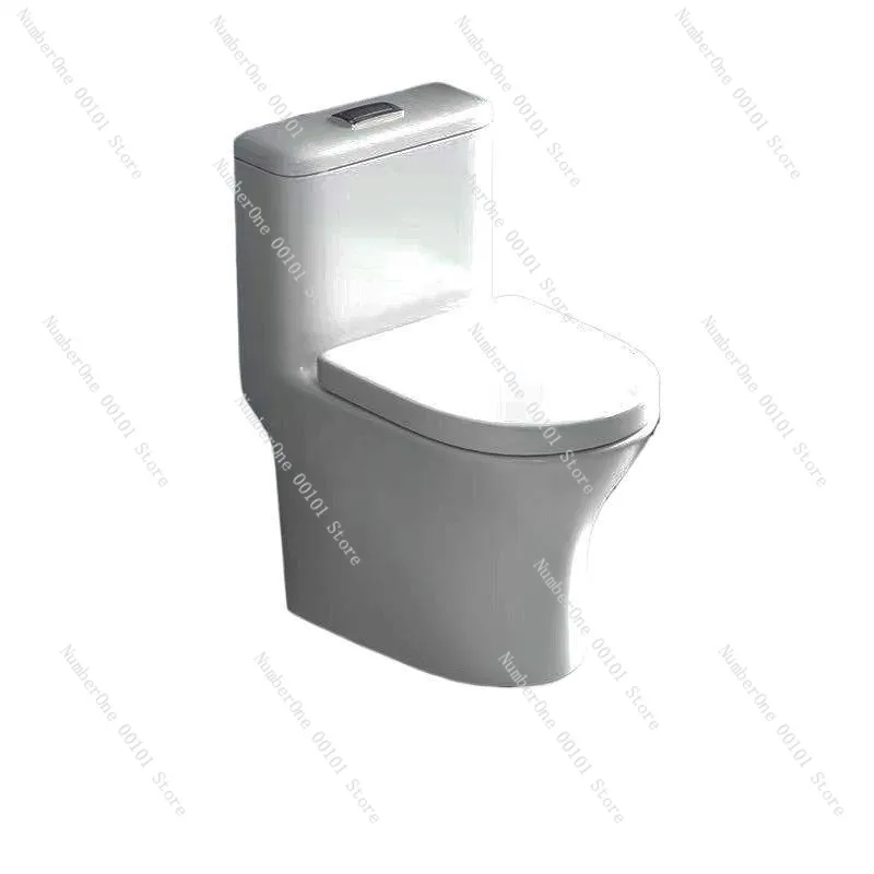 

Household Toilet 55cm Silent Small-sized Toilet, Ceramic Water-saving Siphonic Toilet, Anti-odor Toilet Guard for Home