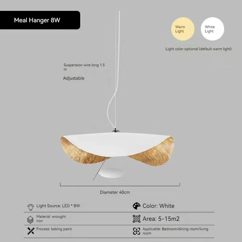Italiaanse Catellani goudfolie hanglamp Franse Nanyang Retro gastenrestaurant moderne lichte luxe studeerkamer licht