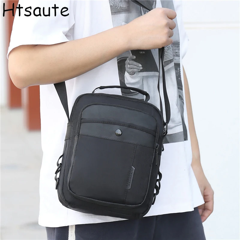

Basic style of men's shoulder bags, suitable for daily commuting - adjustable strap, Mailman bag - business leisure shoulder bag