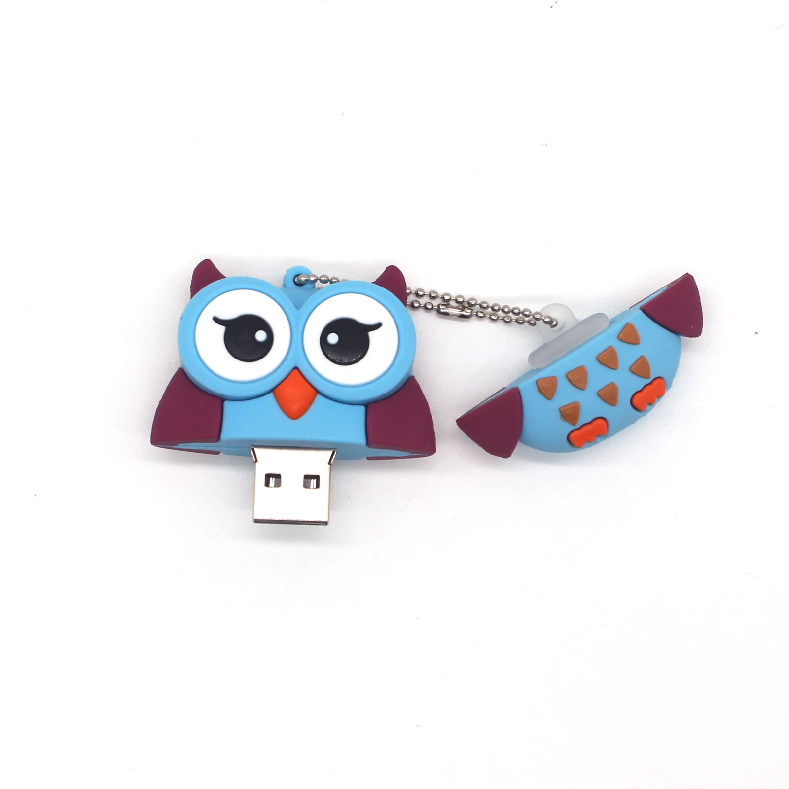 นกฮูกไดรฟ์ปากกา32GB Pendrive 64GB Usb Stick 16GB Usb Flash Drives 128GB Bird usb Key 8G U Disk Memorias Usb ของขวัญสนุก