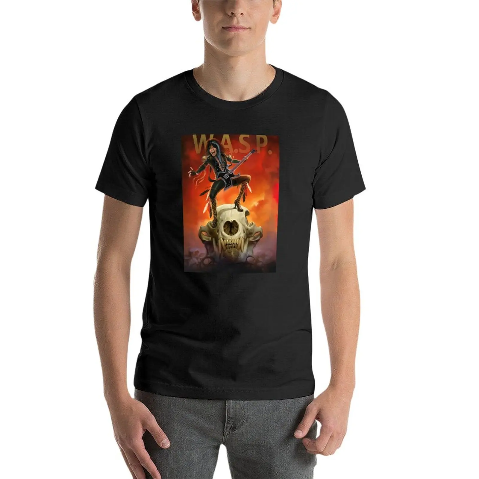 ON THE SKULL HEAD GOATS T-Shirt summer top cute tops fruit of the loom mens t shirts image 4