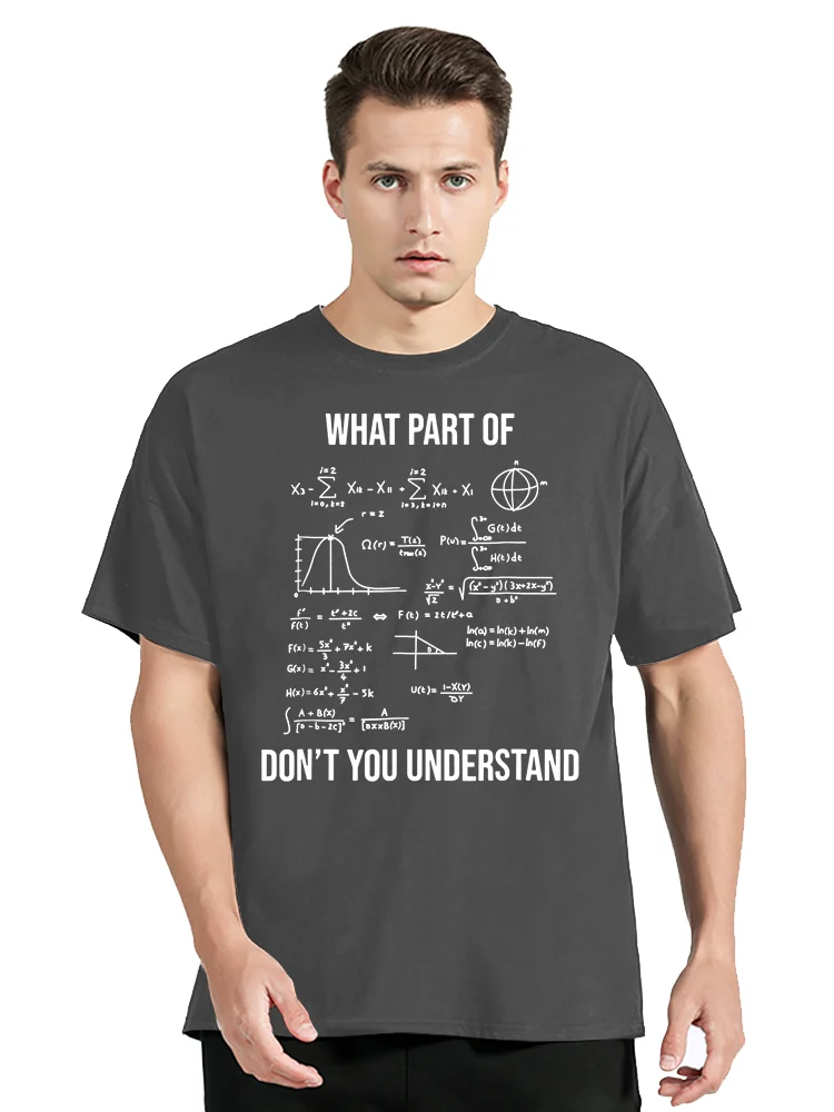 Printed On Tops TShirt Prevalent Cosie What Part Of Funny Mechanical Engineer Mathematician T-Shirt Oversized Polyester T Shirt