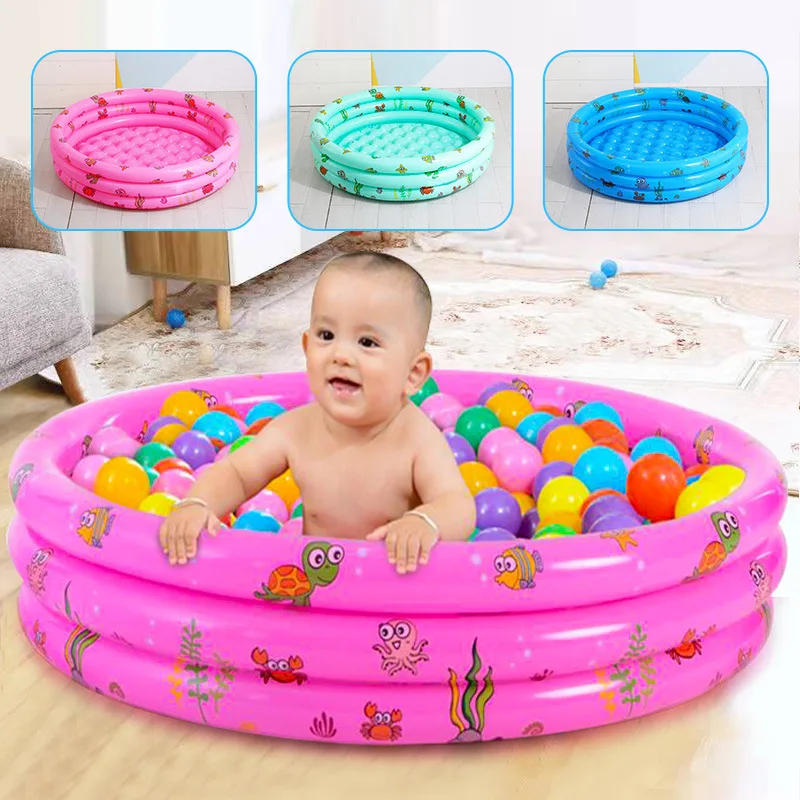 Summer Infant Portable Indoor Outdoor Baby Swimming Pool Inflatable Children Basin Bathtub Kids Tub Toys Baby Pools Ocean Ball