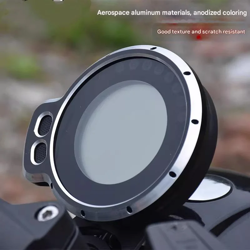 For Benda Chinchilla 300 Gray Stone Motorcycle Instrument Cover Guard Protector Shell Meter Forward & Side Shift Guard