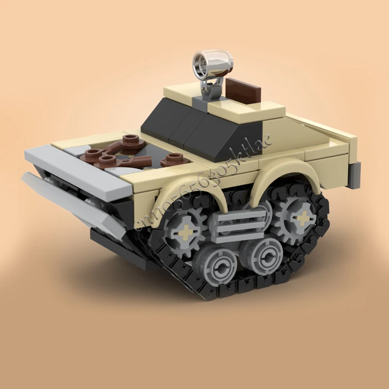 376 pièces MOC Série de figurines célèbres Bullet Farmer Peacemaker Car Brickheaded Model Jouets d'assemblage DIY Cadeaux pour enfants Collection et présentation