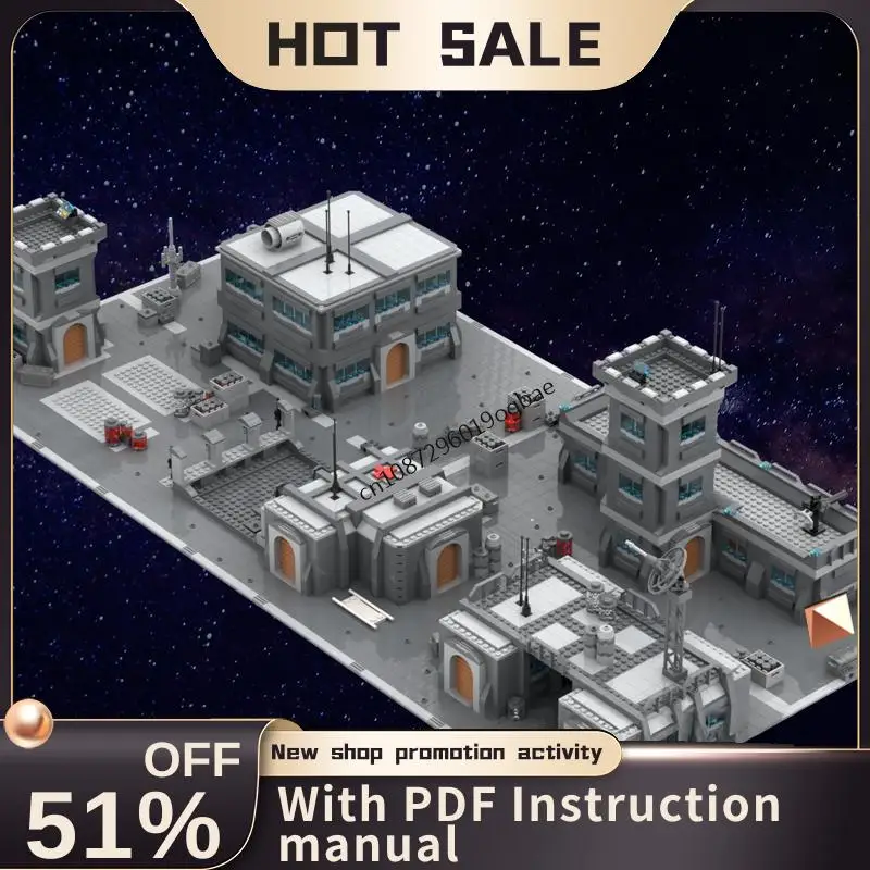 

Новый конструктор из 5395 деталей: Базовая станция солдат из фильма «Звездные войны», модель для сборки, креативные идеи, игрушки для детей, подарки на день рождения