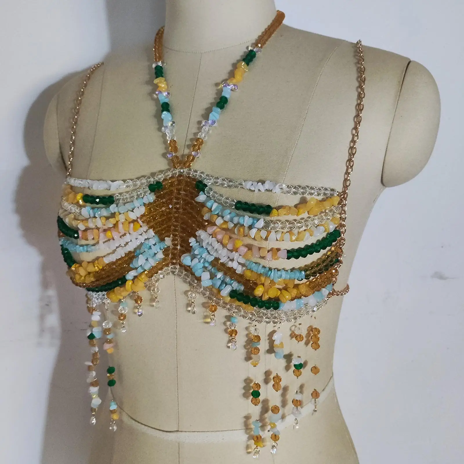 Body Chain Bra for Women Stylish for Party Music Festivals Stage Performance