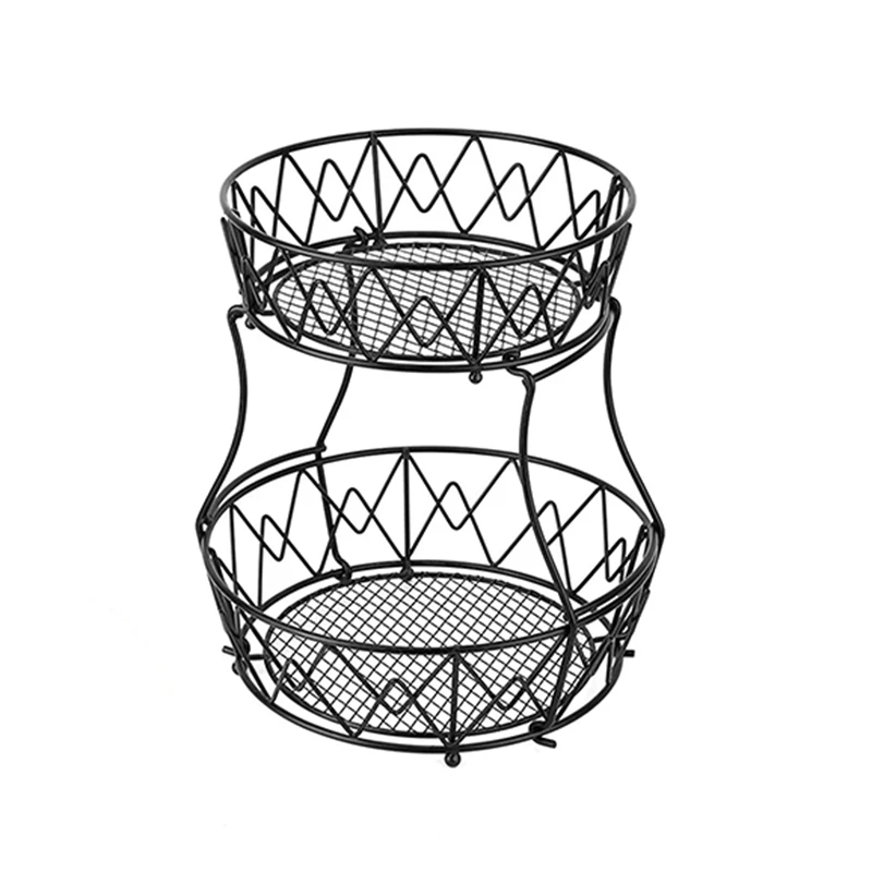 

Многоярусные чаши для фруктов, оранжевое хранилище для кухонной столешницы, столешница для еды, хлеба