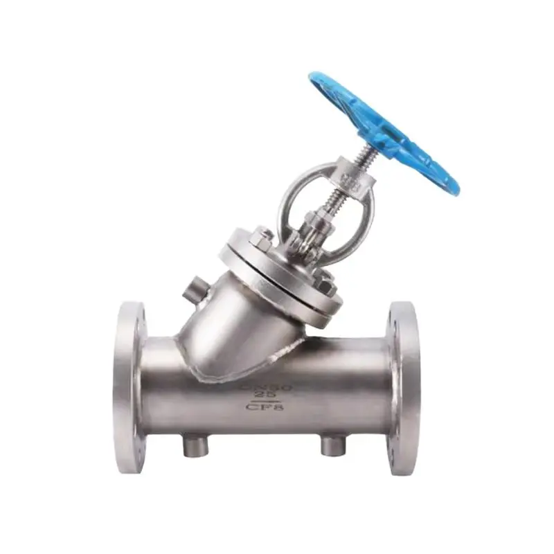 Manufacturer Direct Sales of Y-shaped Flange Insulated Globe Valve