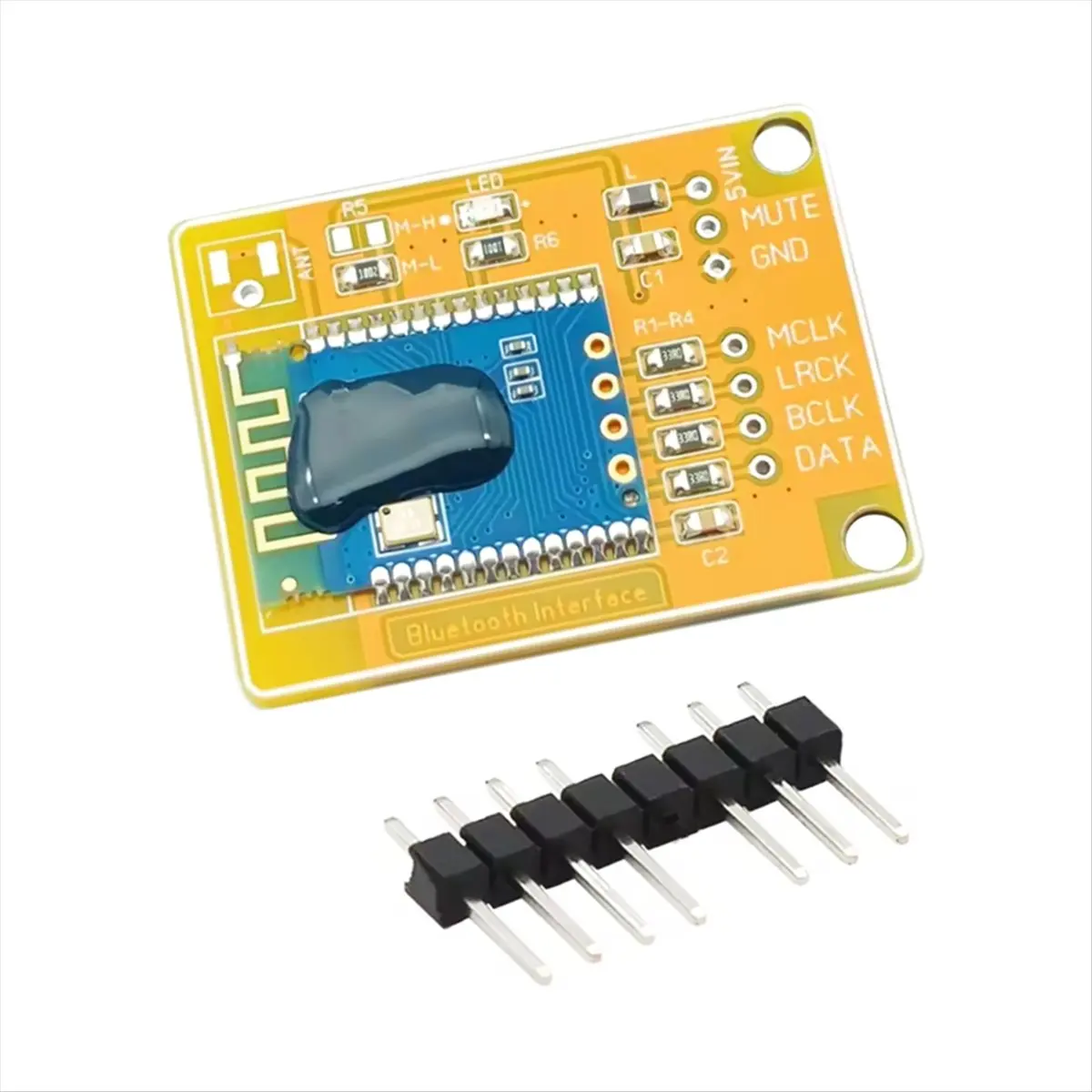 BEST CHOICE）NM4472 Nvarcher Bluetooth Decoder Board Output IIS Signal Compatible with XMOS and Amanero USB Card