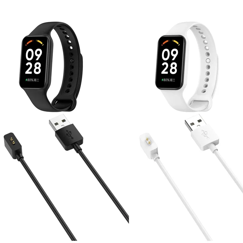 USB Charger Cable For Xiaomi Band 9 8 Active Mi Band 10 9 8 Pro Magnetic Charging Cradle Adapter For Redmi Watch 3 Charger Dock